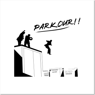 Office - Parkour Posters and Art